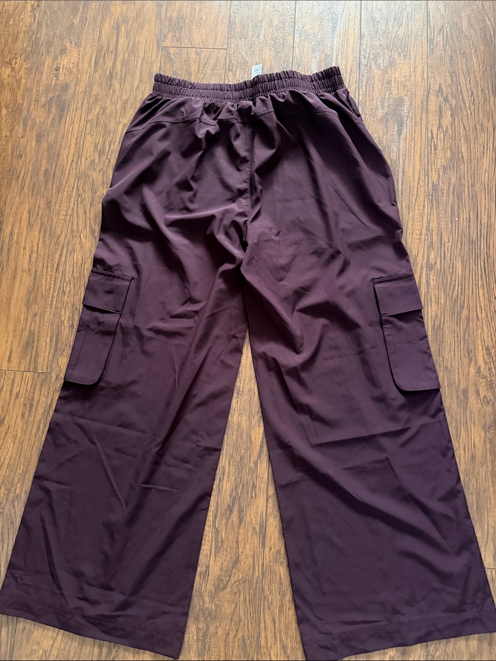 Fabletics Maroon Wide Leg Pants - Picture 2 of 6